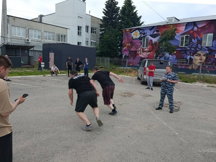 В УФИЦ-1 при ИК-4 провели турнир по спортивному многоборью ко Дню России