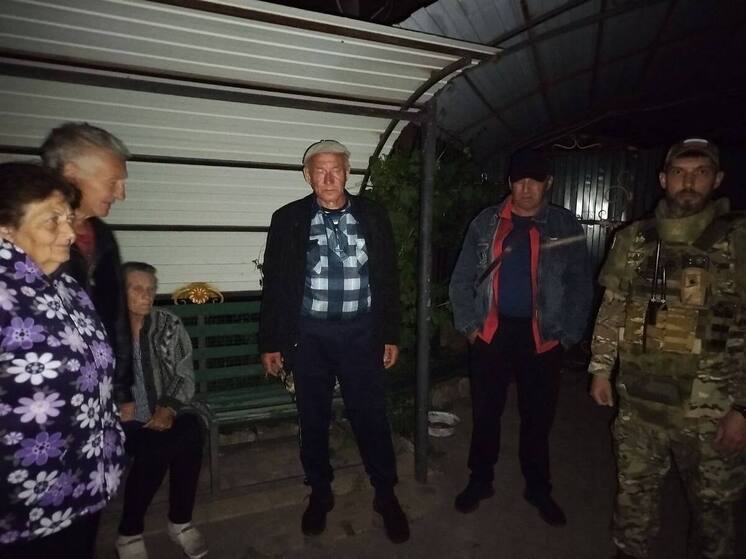 Бойцы «БАРС-Курск» вывезли из Глушковского района шесть мирных жителей