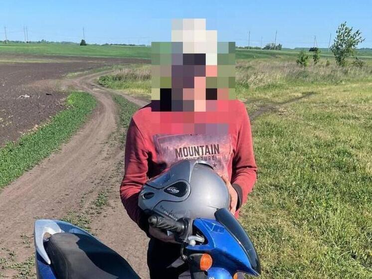 Сотрудники Рязанской ГАИ поймали 17-летнего подростка на скутере без прав