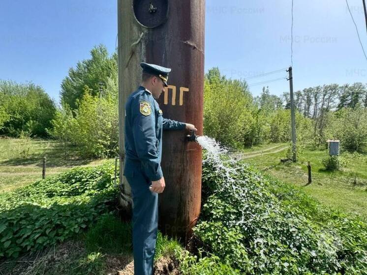 МЧС Тамбовской области провело профилактическую операцию «Водоисточник» в Ржаксинском округе
