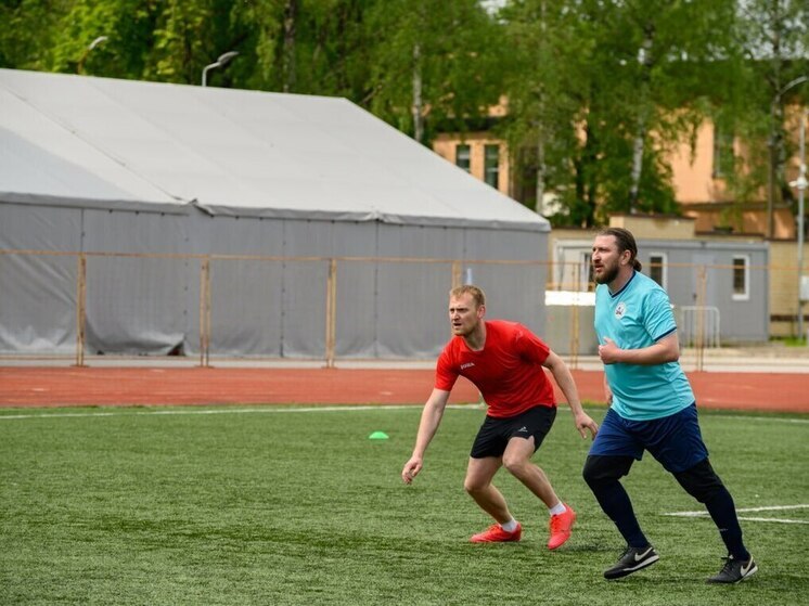 Pskov'da mini futbol müsabakaları düzenlendi
