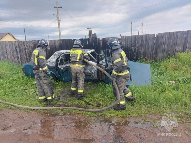  Красноярские пожарные 6 раз помогали при ДТП