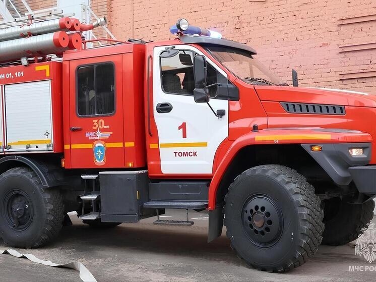 Четыре пожара ликвидировали за сутки в Томской области