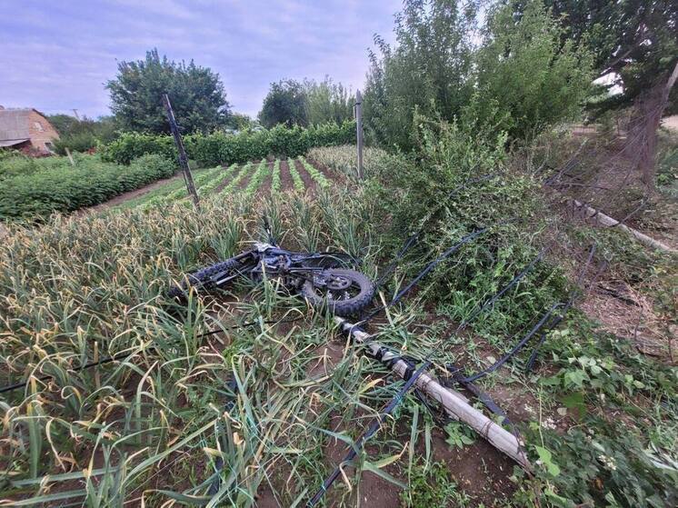 В Джанкойском районе подросток на питбайке врезался в ограждение