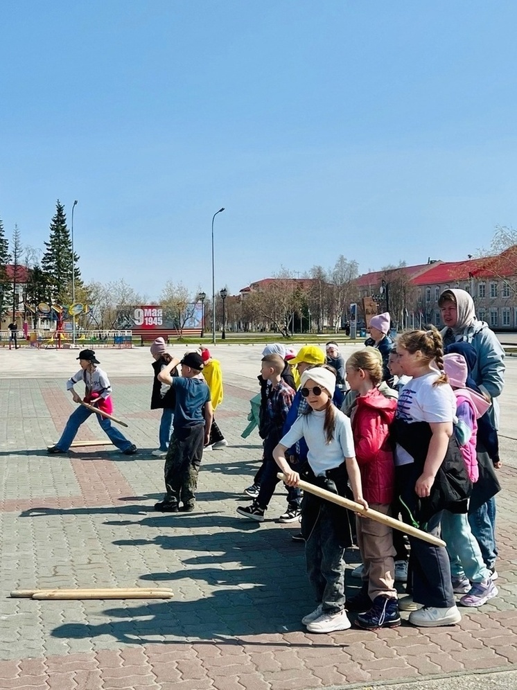  Специалист отдела коми культуры Этнокультурного центра провела «Городки»