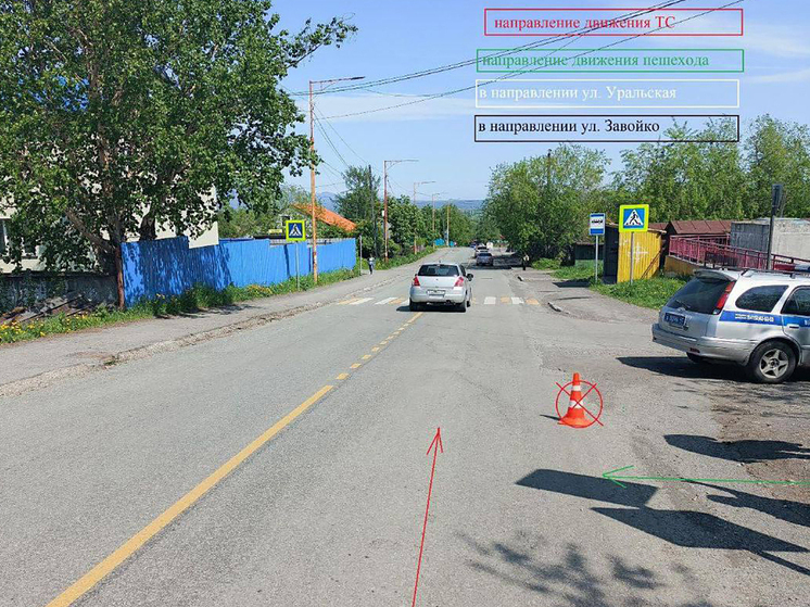 В камчатском городе Елизово машина сбила ребенка
