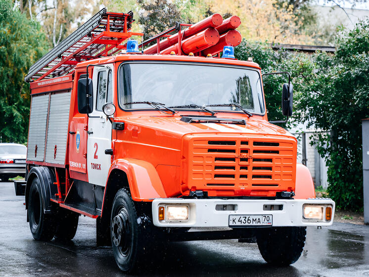 Два человека пострадали во время пожаров в Томской области за сутки