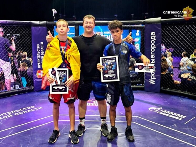 Спортсмены Чувашии стали призерами всероссийского турнира по ММА