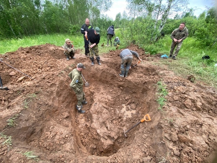 Поисковики нашли в Тверской области солдатский медальон