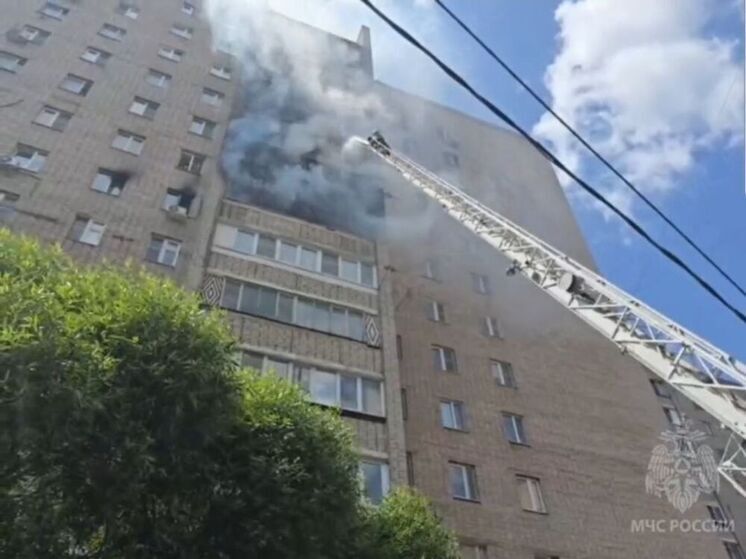 3 человека обратились за помощью к медикам после пожара в подмосковном Подольске