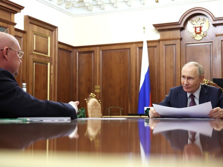 Развожаев доложил Путину об итогах развития Севастополя за первый квартал