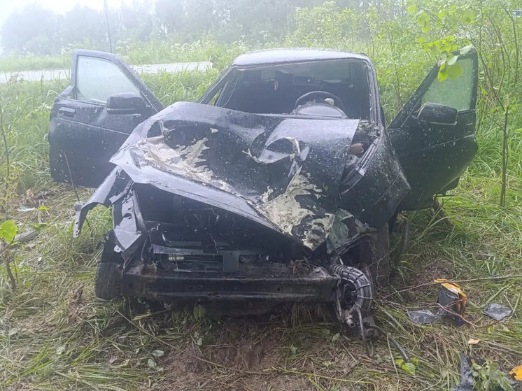 Костромские аварии: в субботу молодой шофер попал сперва в кювет, а потом в больницу
