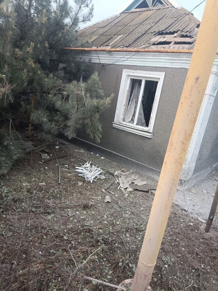 В Новой Каховке ранен  местный житель