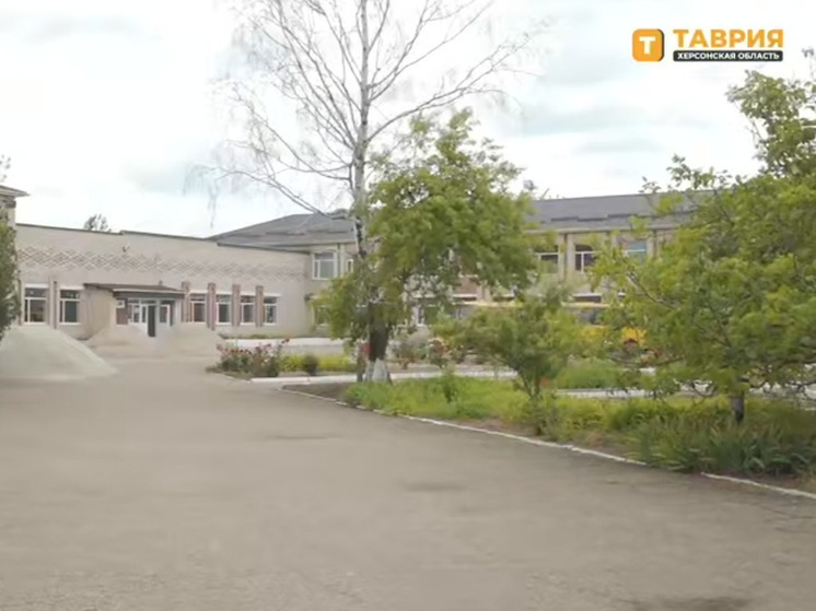 Азовская школа Генического округа ожидает окончания капитального ремонта в августе 2025 года