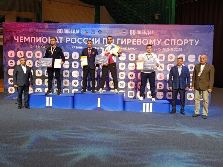 Ставрополец стал серебряным призёром всероссийских соревнований по гиревому спорту