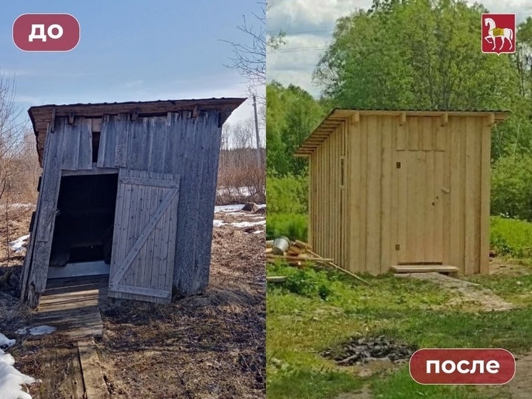 В деревне Даниловской появился новый колодец