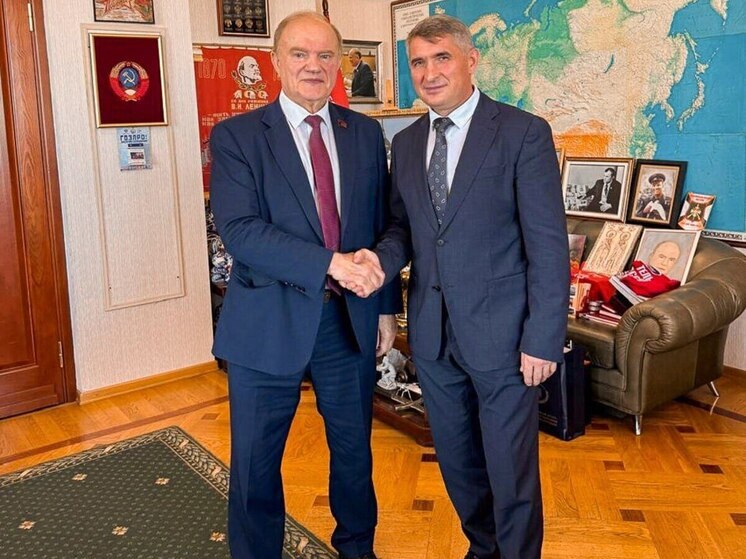 Олег Николаев пригласил в Чувашию Геннадия Зюганова