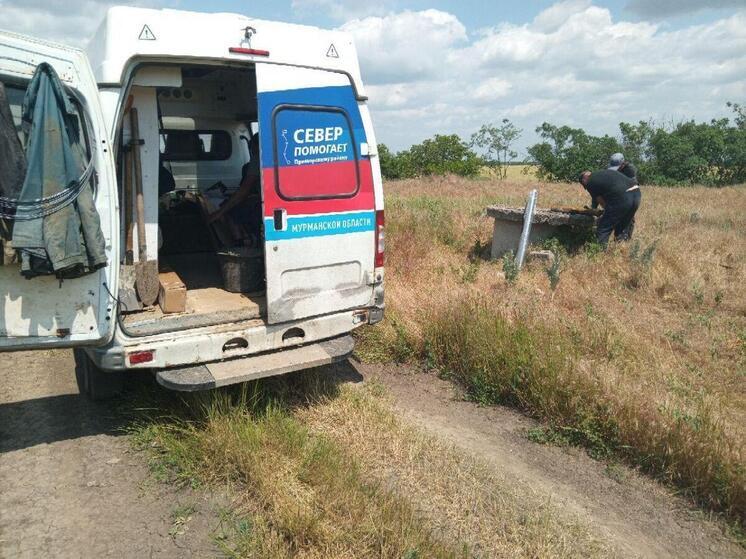 На скважине в Борисовке заменили насос