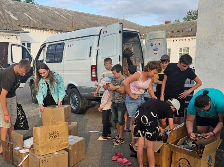 Из Сочи направили гуманитарную помощь в реабилитационный центр Херсонской области