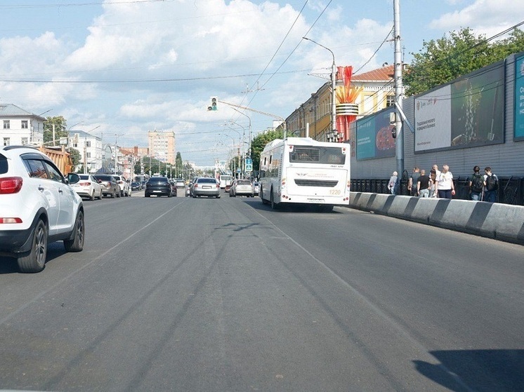 Ремонт Троицкого моста в центре Рязани завершили досрочно по нацпроекту