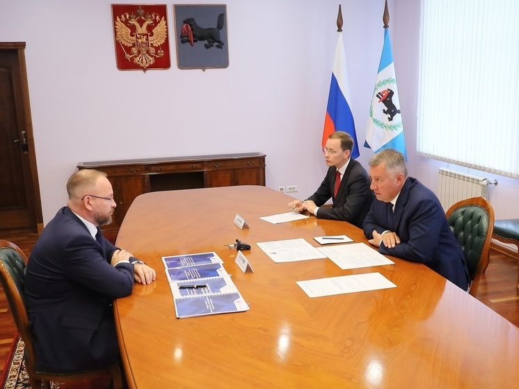 Игорь Кобзев провел рабочую встречу с новым руководителем ФКУ Упрдор «Прибайкалье»