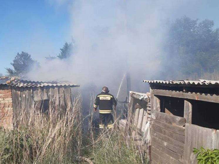 Мужчина попал в больницу с ожогами после возгорания травы у дома в алтайском селе