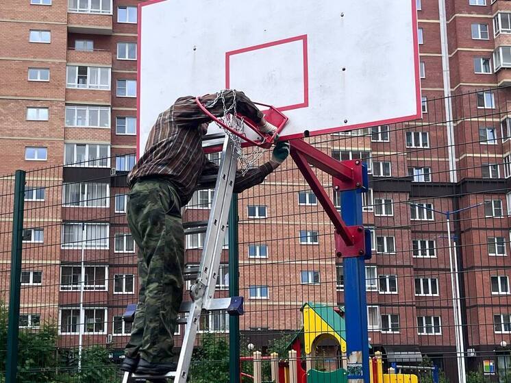 Благоустройство продолжается в округах депутатов думы Иркутска