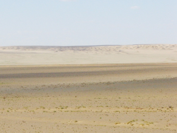 In der Mongolei haben der Klimawandel und die zunehmende Viehzucht zur Wüstenbildung von 77 % des Landes geführt.