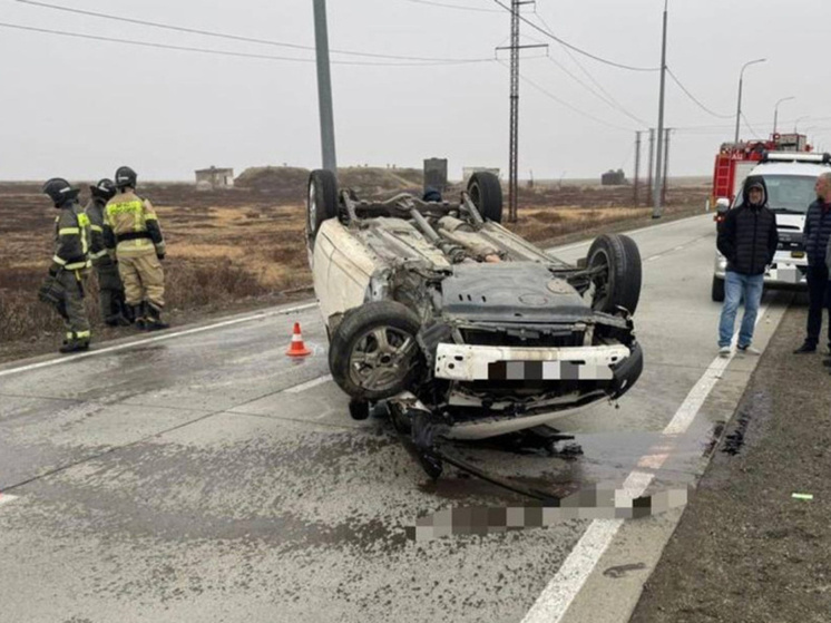 Водитель и пассажирка пострадали в перевернувшемся в Угольных Копях автомобиле