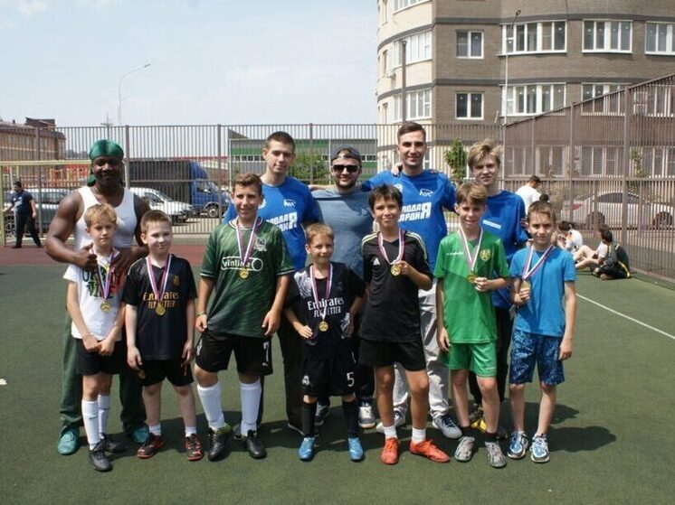 В Краснодаре прошёл спортивный турнир в честь Дня России