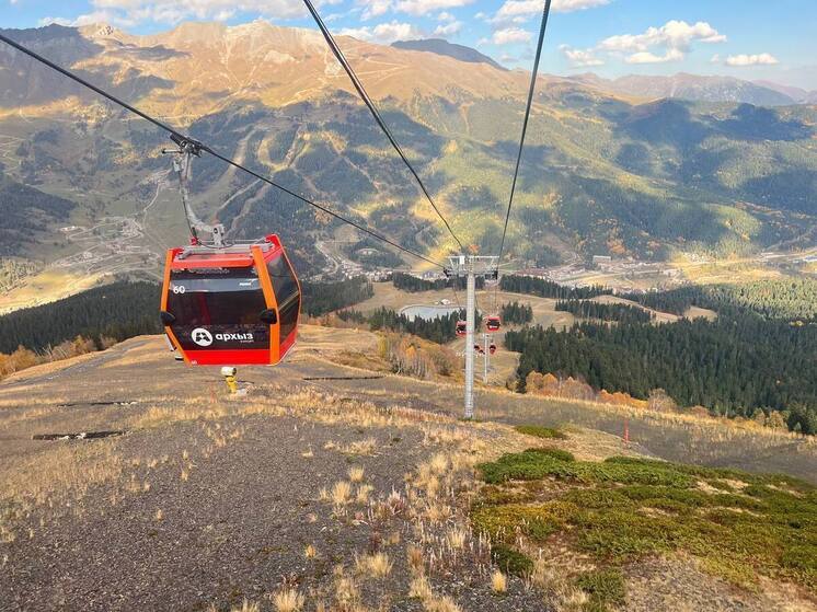 На курортах Северного Кавказа доля отечественного канатно-транспортного оборудования выросла в 9 раз