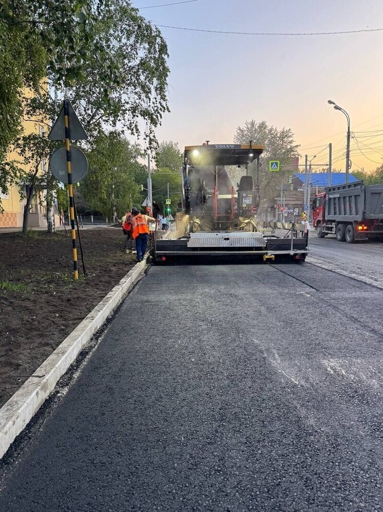 Ремонт дорог по нацпроекту идёт в Иркутске