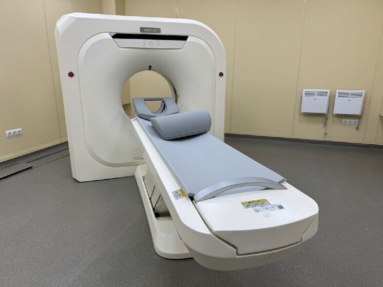 В Кировской районной больнице установили новый рентгеновский компьютерный томограф