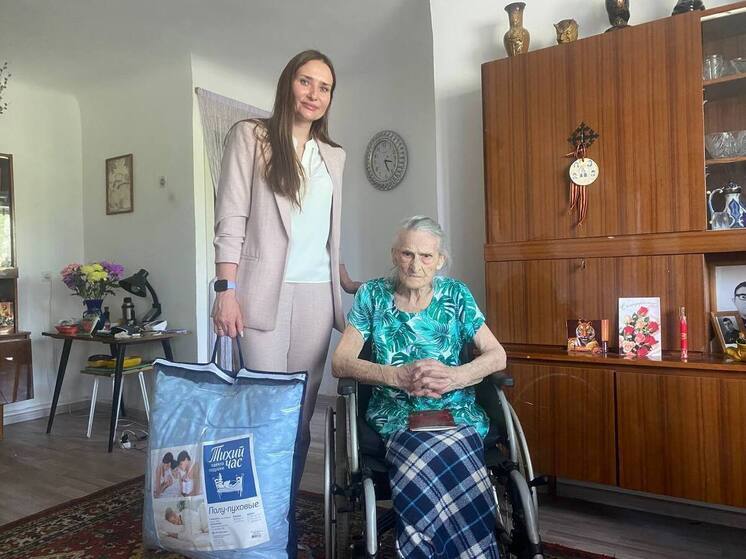 Труженнице тыла из Забайкалья исполнилось 97 лет