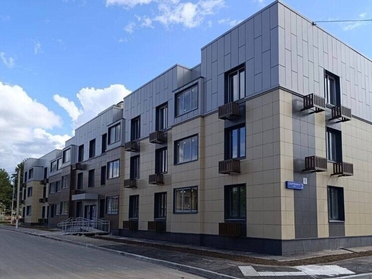 В округе Шатура готов многоквартирный дом для переселенцев
