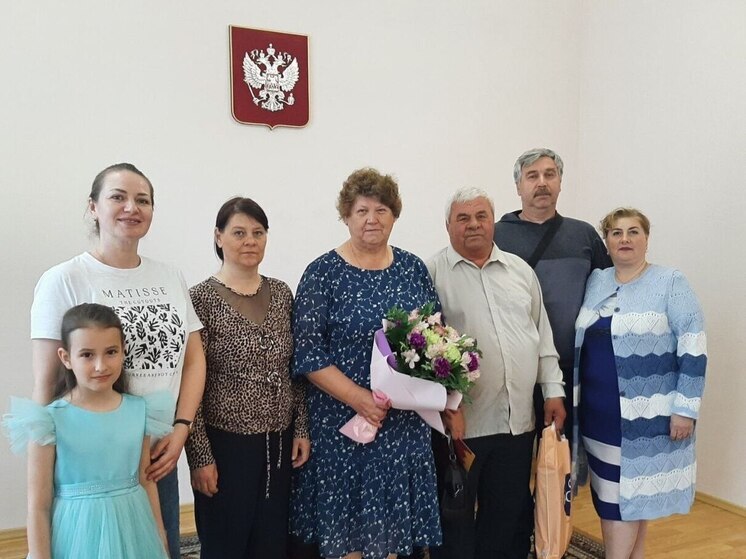 Супруги отметили Золотую свадьбу в Медвежьегорске