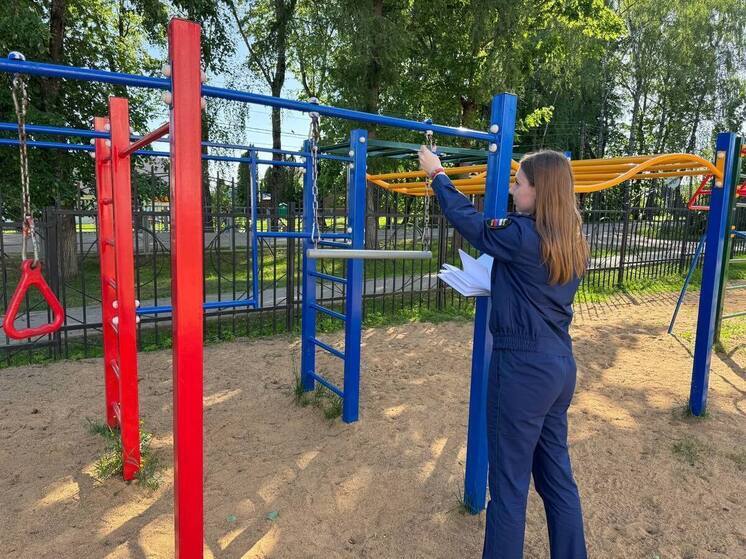 В Мосальском районе привели в порядок 10 детских площадок