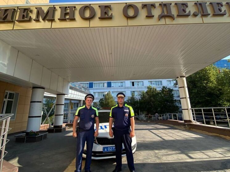 Белгородские автоинспекторы помогли роженице вовремя доехать до роддома