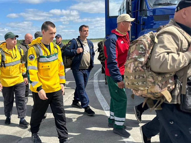 Парашютисты из Архангельской области направляются в Забайкалье для борьбы с лесными пожарами