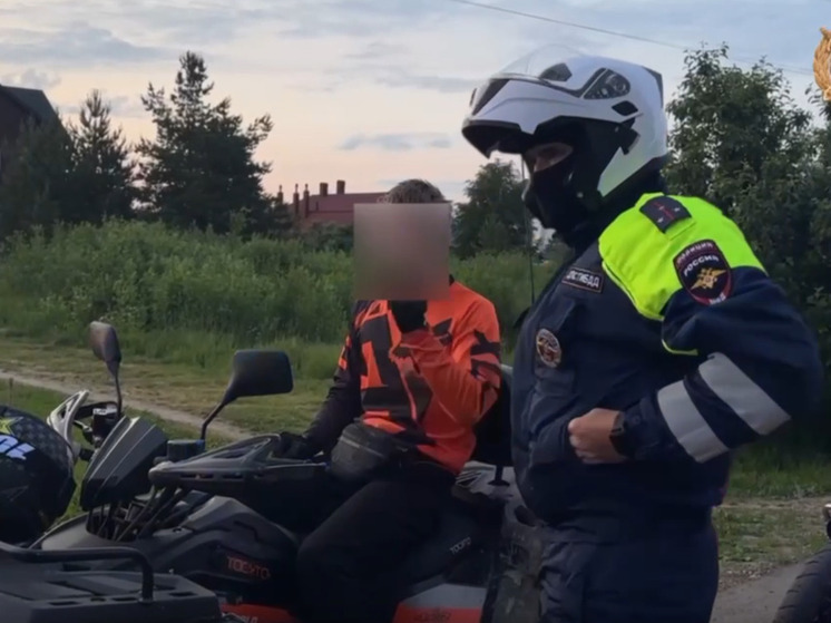 В Ярославле сотрудники ГИБДД задержали малолетнего квадроциклиста