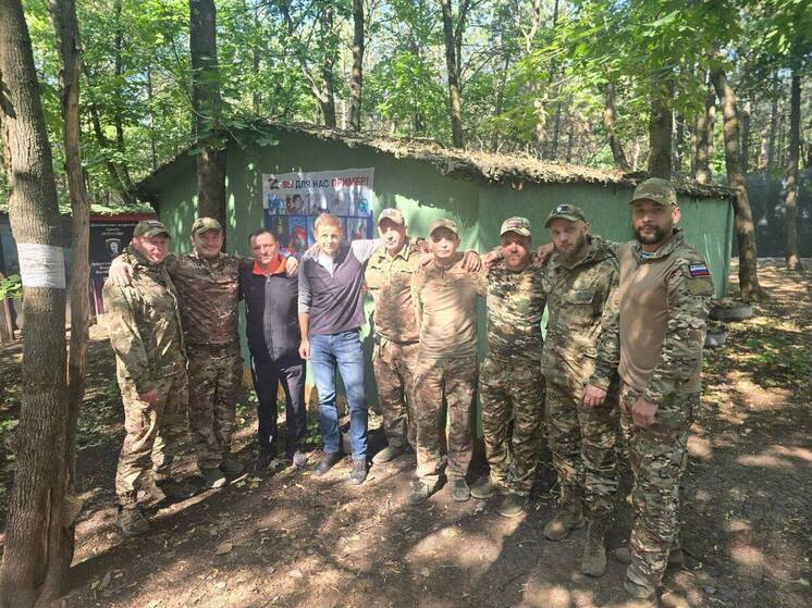 Алексей Лемин лично доставил гуманитарный груз бойцам от жителей Абакана