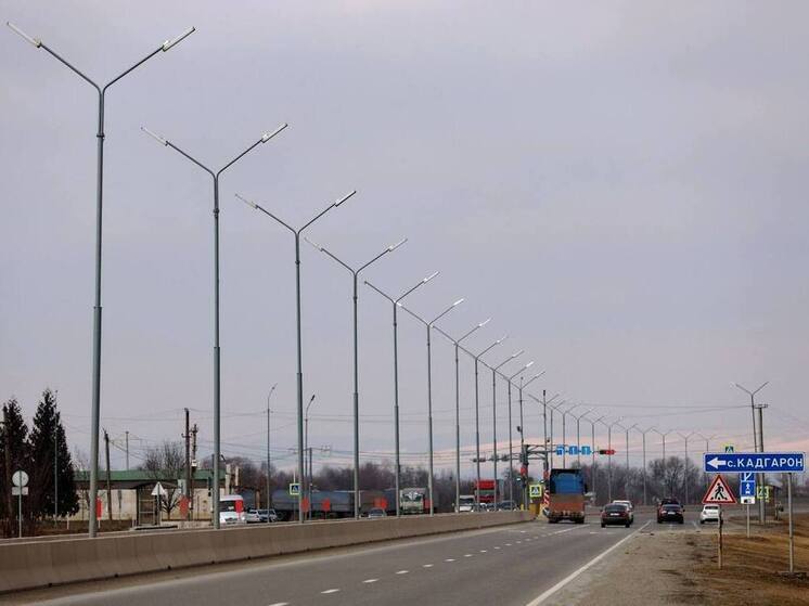 В Северной Осетии установят искусственное освещение на 20 км автодорог