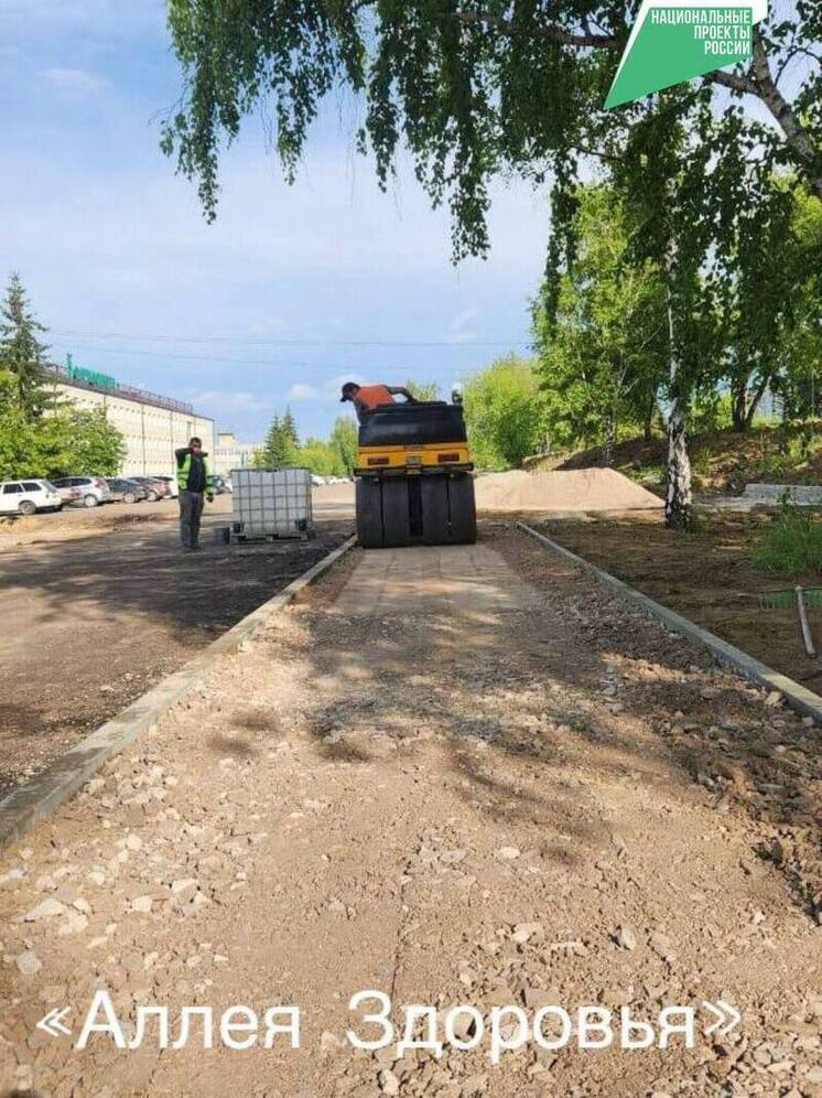 Благоустройство пяти общественных пространств идёт в Иркутске