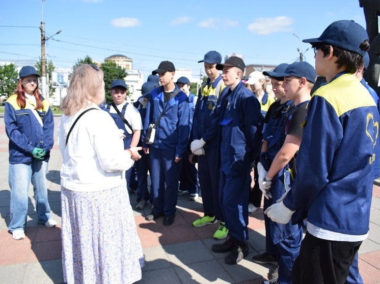 В Иванове завершается первая смена трудовых отрядов школьников