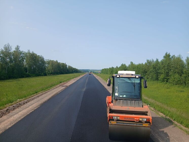 В Башкирии отремонтировали участок трассы Уфа – Бирск – Янаул