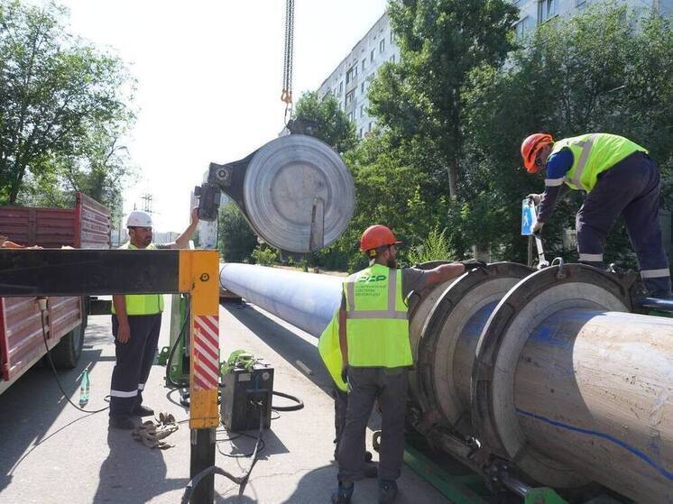 В Астрахани заменят километровый участок канализационной сети