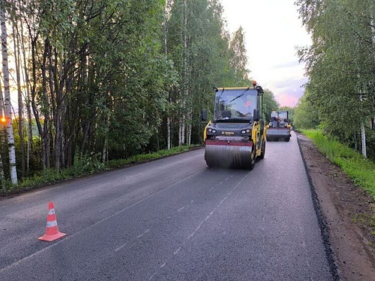«Вятавтодор» обновляет дорогу Зуевка – Богородское – Кырчаны