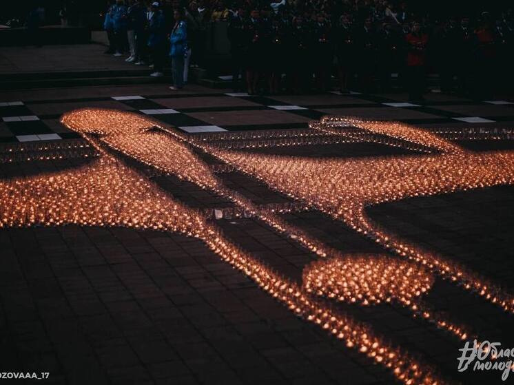 В Иркутске из 10 тысяч свечей создадут огненную картину в память о героях войны