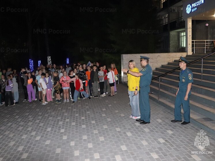 В загородных детских лагерях Тамбовской области ночью проверяют пожарную безопасность