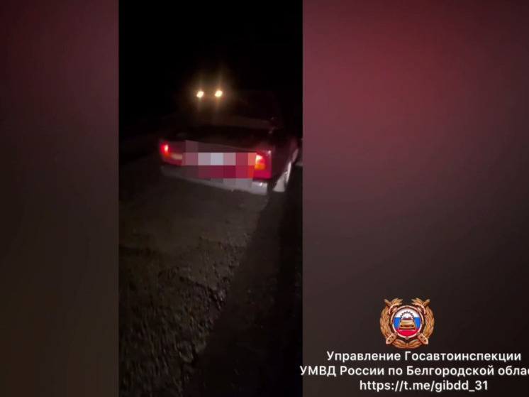 В Белгородской области мужчина переходил дорогу и попал под колеса авто